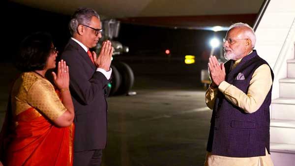 Waited for long to greet you: Syed Akbaruddin receives PM Modi in US