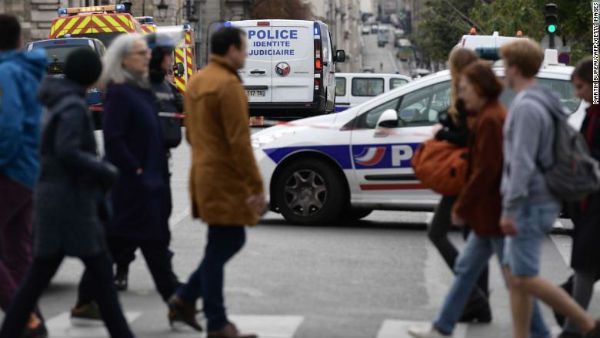 Paris: 4 killed after Knife attack at police headquarters; attacker shot dead
