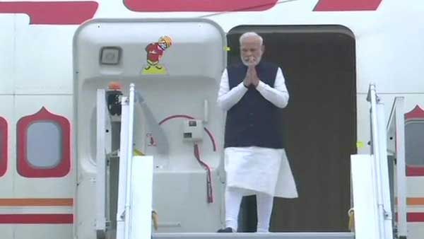 PM arrives in Delhi after concluding two-day visit to Saudi Arabia