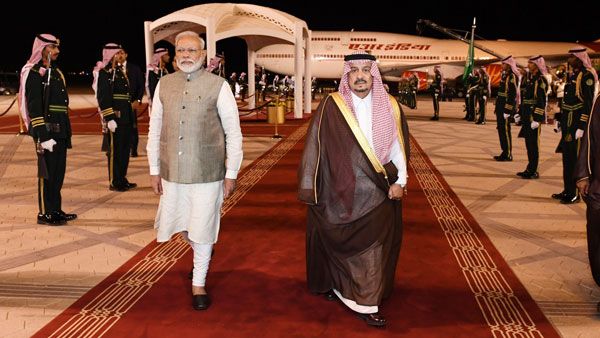 PM Modi in Saudi Arabia, to attend key economic forum, hold bilateral talks with King Salman