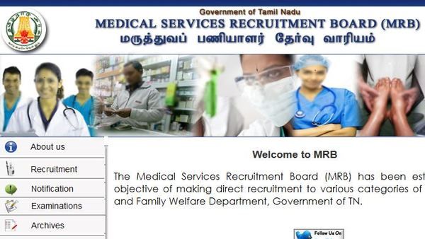 Nurse Jobs: Apply online for TN MRB ANM & Village Health Nurse jobs; 1,234 TN nurse job openings