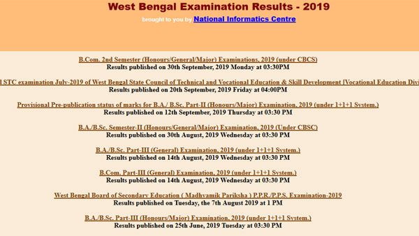 Important update on Calcutta University B.Com Second Semester result 2019
