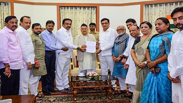 Amid political deadlock, Congress-NCP delegation meets Governor over ‘farmer' issues