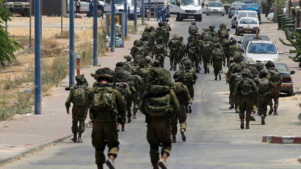 Israel military carries 