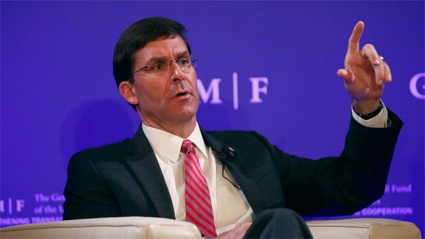 Pentagon chief says ousted navy secretary made secret deal with Trump