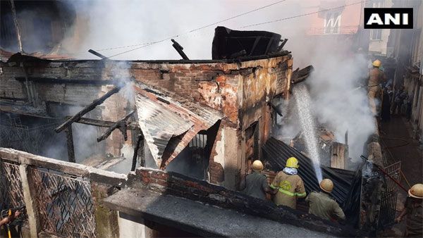 Massive fire breaks out at Siliguri toy godown