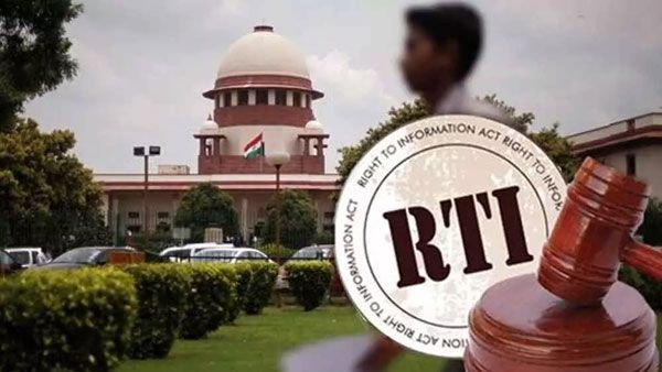 CJI’s office comes under RTI Act says SC