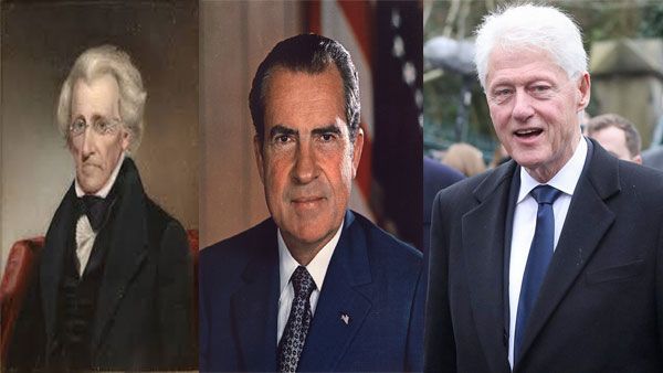 The three other US Presidents other than Donald Trump who were impeached