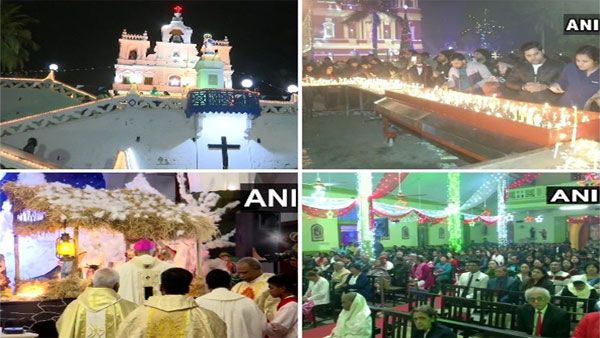 It’s Christmas, people across India gathered in churches to attend midnight mass