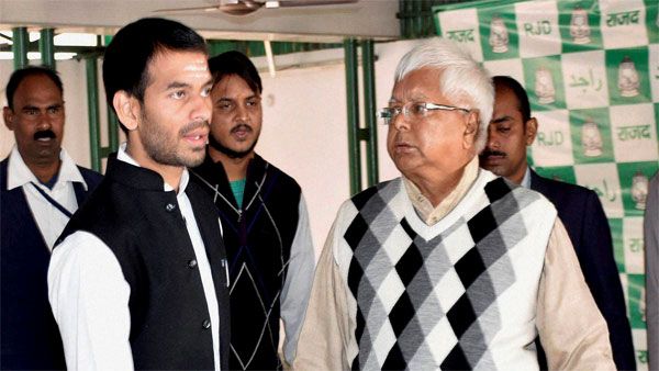 A new low hits the family drama surrounding Lalu and son