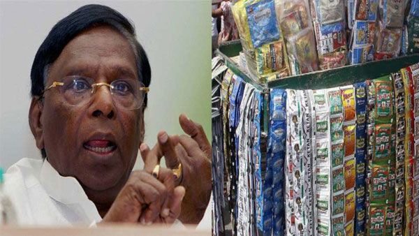 Puducherry CM warns shops of stern action if they sell banned tobacco products