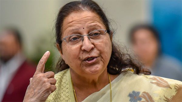 Couldn’t speak against BJP in MP, asked Cong to raise issues: Sumitra Mahajan