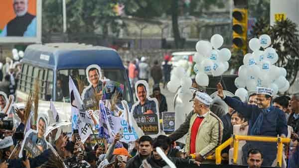Delhi elections 2020: Delayed by roadshow, Kejriwal to file nomination today