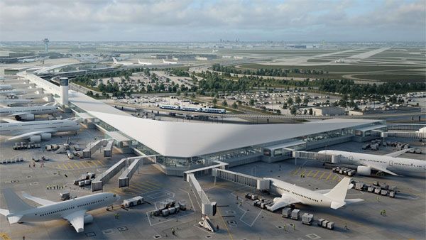 Chicago flights halted due to sprawling winter storm; plane slides off Kansas City taxiway