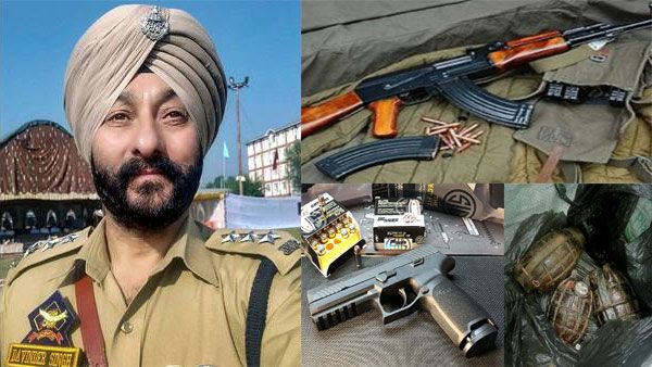 From toothbrush to attar bottle to Ak-47: Here is what cops recovered from Davinder Singh