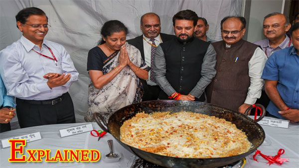 Explained: What is the ‘halwa’ ceremony ahead of Budget 2020