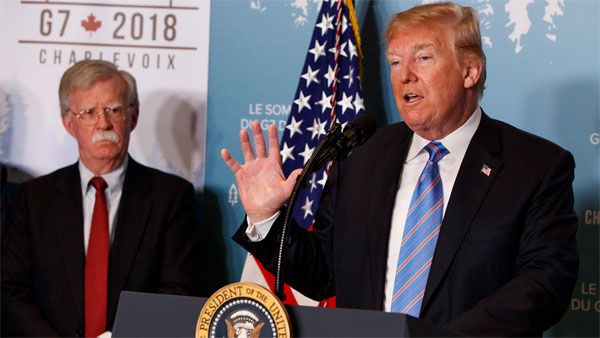 Trump claims ex NSA Bolton would 'know nothing' of Senate impeachment trial