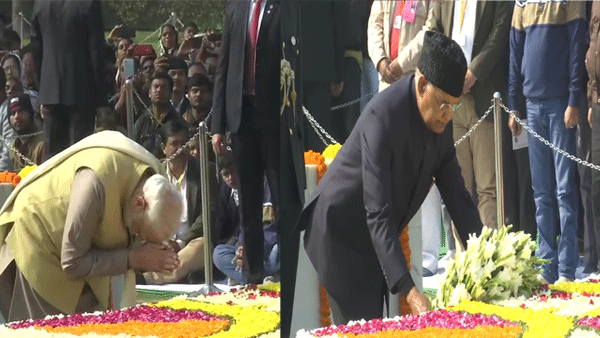 PM, Prez pay homage to Mahatma Gandhi on 72nd death anniversary