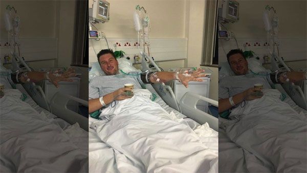 When a piece of popcorn that stuck in man's tooth led him to open-heart surgery