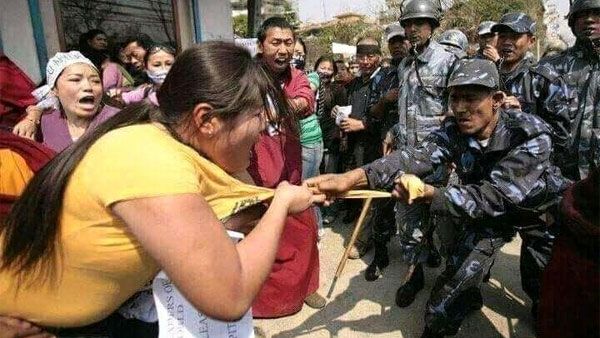 Fake image of an Indian Army Jawan pulling top of a female anti-CAA protester in Assam goes viral