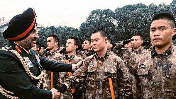 Northern Army Commander on a rare visit to China's Xinjiang
