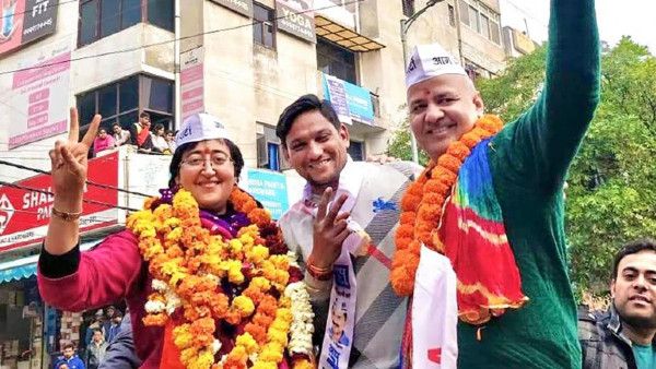 Eight of nine women candidates fielded by AAP emerge victorious in Delhi poll