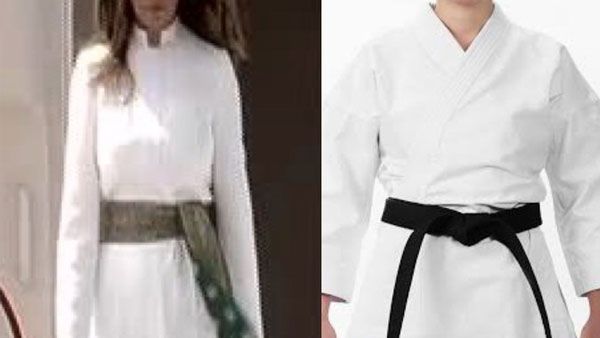 Melania got her Karate green belt: Twitterati mocks US First Lady's outfit during her India visit