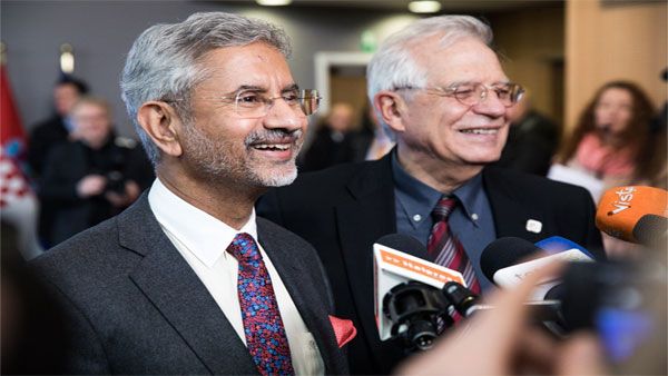 EAM defends, decision on citizenship law, Article 370 at Brussels