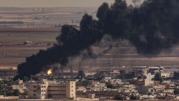 Air strikes in northwest Syria’s Sarmeen town kill 14 civilians