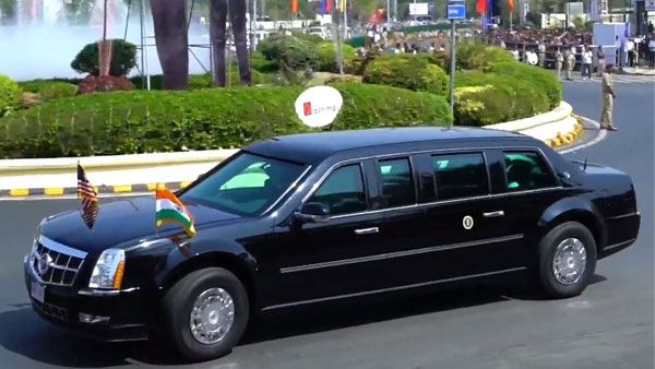 Trump-Modi 22-km mega roadshow begins, cultural programs en-route Sabarmati Ashram