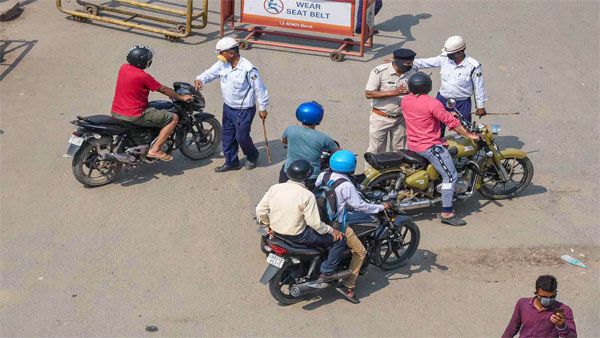 100s booked across India for violating lockdown norms