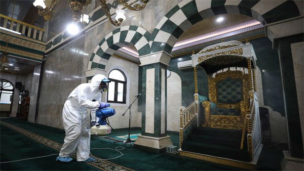 Religious services curbed in Middle East over virus fears
