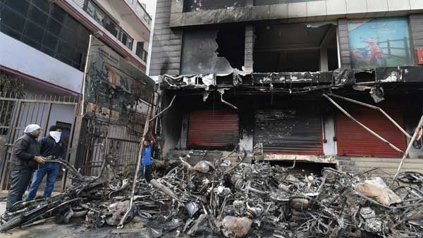 Delhi violence: Muslim BJP leader’s house set ablaze by the mob