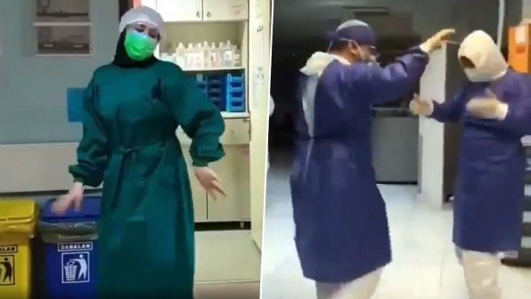 Viral video shows doctors, nurses dancing to lighten up coronavirus gloom in hard-hit Iran