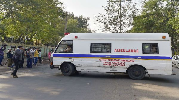 Bodies of Nirbhaya killers taken out of Tihar Jail for post-mortem at DDU Hospital
