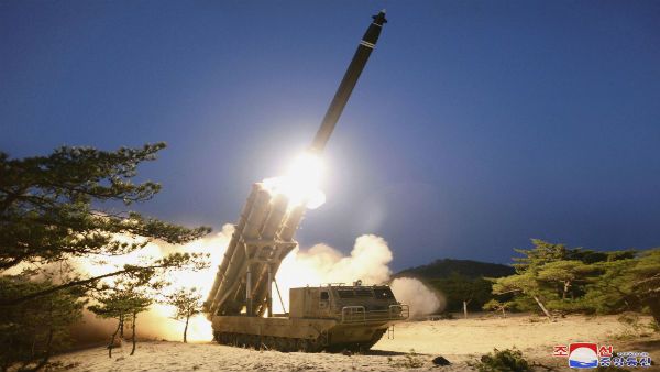 North Korea says tested 'super-large' multiple rocket launchers