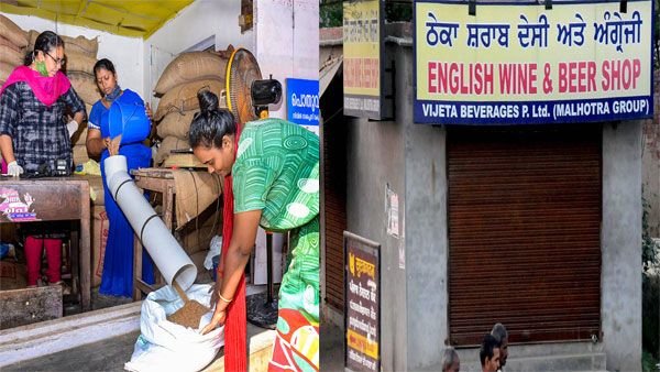 Coronavirus lockdown: Delhi govt distributes ration for next month; Liquor shop shut in MP