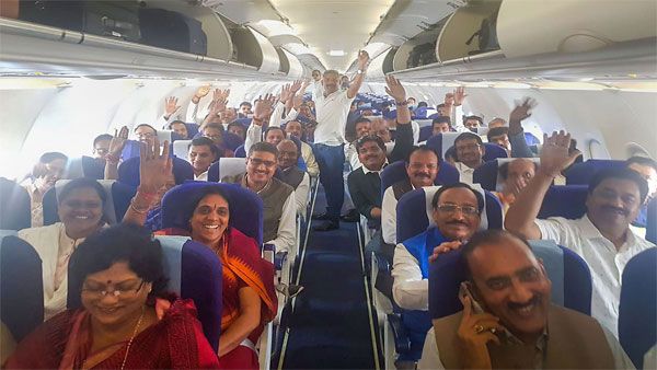 'With Maharaj': Videos of rebel Madhya Pradesh MLAs embarrass Congress