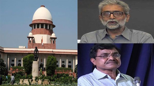 Bhima Koregaon: SC directs Navlakha, Teltumbde to surrender within 3 weeks