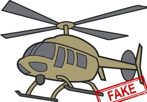 Fake: The government is not going drop money from helicopters