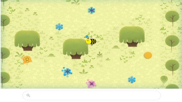 Earth day 2020: Google Doodle celebrates the busy bees