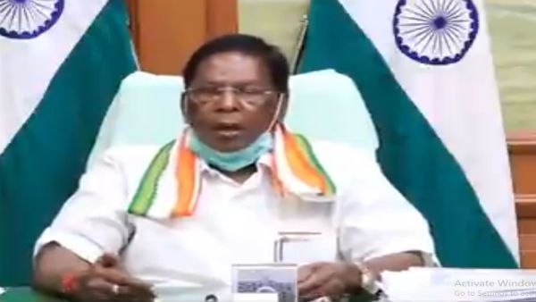 BJP manifesto silent on statehood for Puducherry: Former CM V Narayanasamy