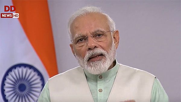 Lights of at 9 for 9 minutes says Modi in a video at 9: Here is what is shared on WhatsApp