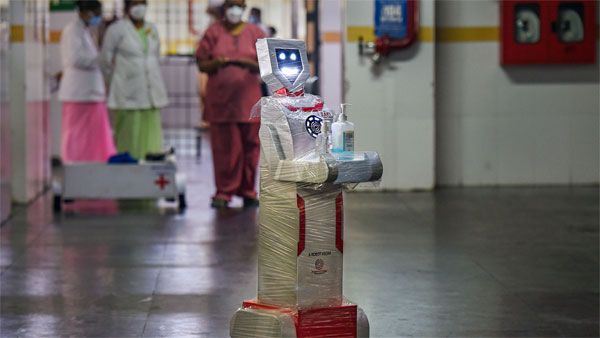 Robots may become heroes in war on COVID-19