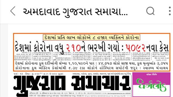 Fact check: Are 8,000 people per lakh population affected with coronavirus in India?