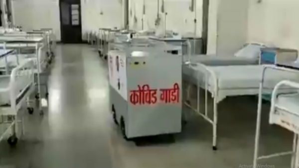 Watch: Remote controlled trolley provides medicines to patients