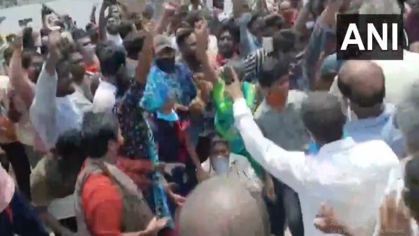 Watch: Locals protest, demand plant relocation after Vizag gas leak