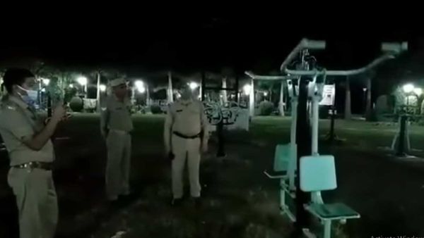 Watch: Ghost swinging on a swing caught on camera in Delhi park