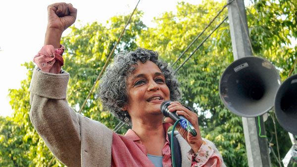 Remove Arundhati Roy’s speech from Calicut university text book, BJP chief urges Governor