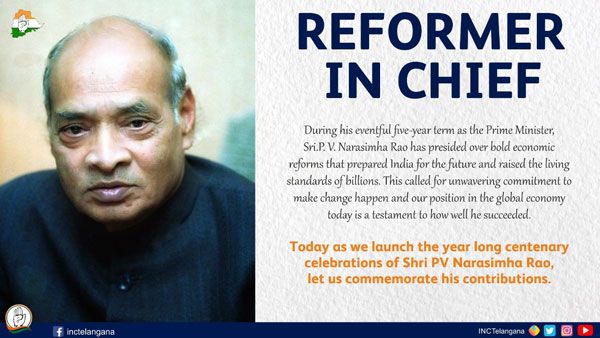 Top Congress leadership pays tributes to Narasimha Rao, man they are accused of ignoring